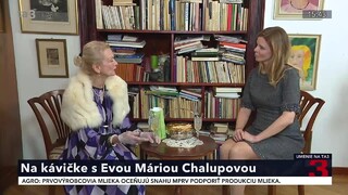 Na kávičke s Evou Máriou Chalupovou: Zamilovala som sa do toho sveta, do spôsobu, ako ľudia komunikujú