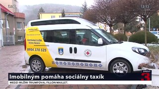 Sociálny taxík vozí ľudí  do lekární, na poštu či do nemocnice. Pacientov odvezie aj desiatky kilometrov ďaleko