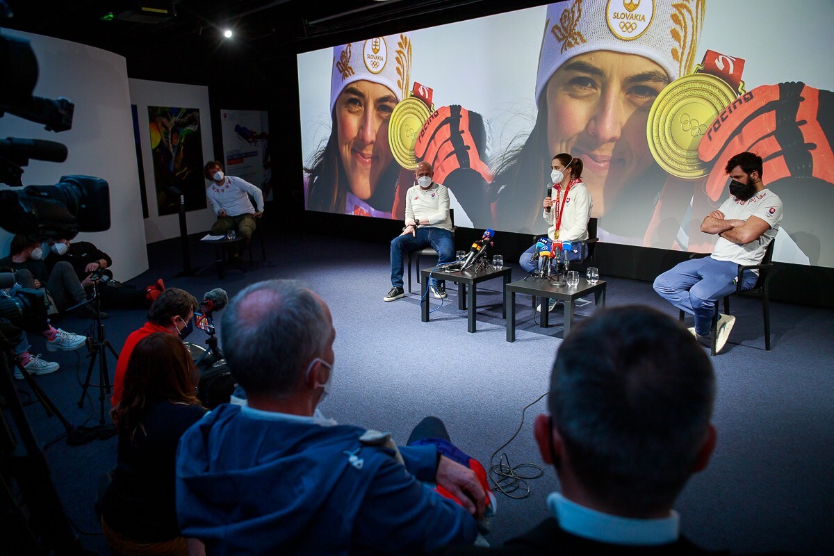 Tlačová beseda Petra Vlhová