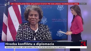 Podpora Ukrajiny zo strany Slovenska je veľmi dôležitá, uviedla veľvyslankyňa USA pri OSN