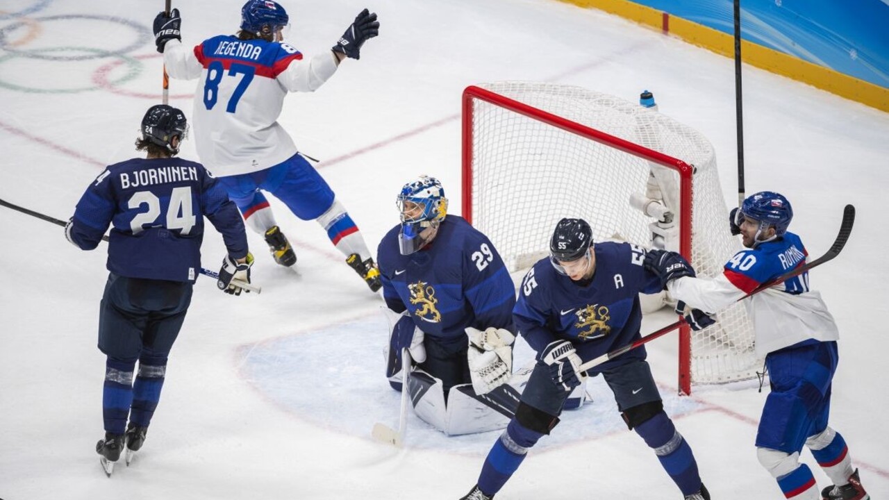 Proti Slovákom to bude veľmi ťažký zápas, no my sme si sem prišli po zlato, tvrdia fínski hokejisti