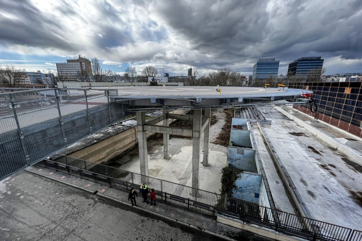 Nový heliport v Bratislave