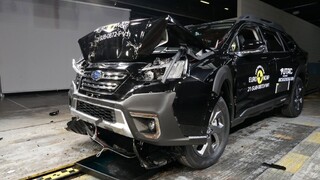 Subaru Outback ukážkovo zvládlo nárazové testy