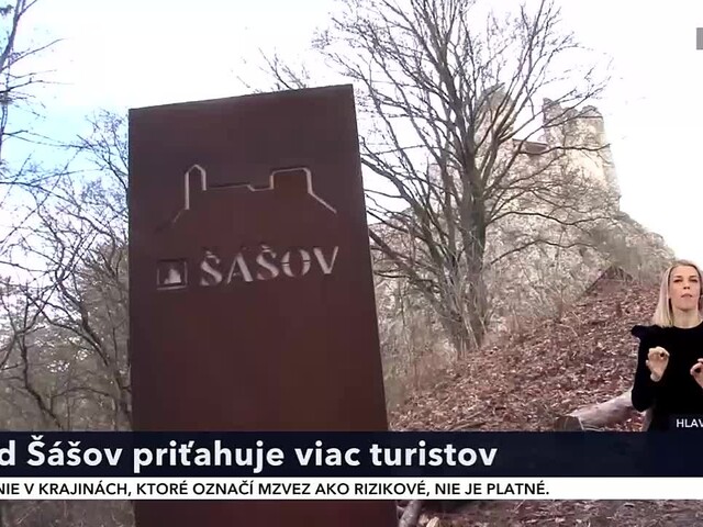 Hrad Šášov priťahuje viac turistov. Záchrancom sa podarilo obnoviť časť delovej veže