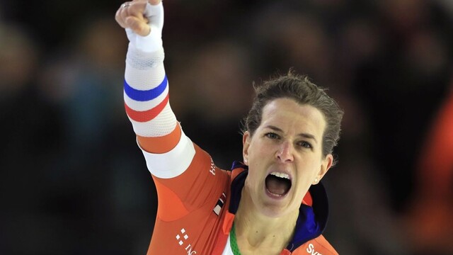 Holandská rýchlokorčuliarka Ireen Wüstová vyhrala v pretekoch SP na 1500 m v holandskom Heerenveene v sobotu 15. decembra 2018.