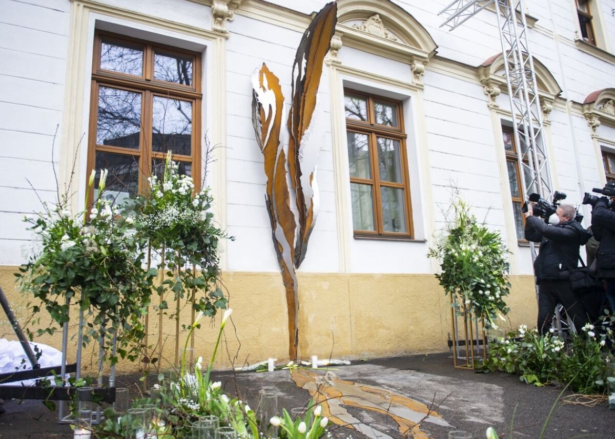 Pamätník Jána Kuciaka a Martiny Kušnírovej.