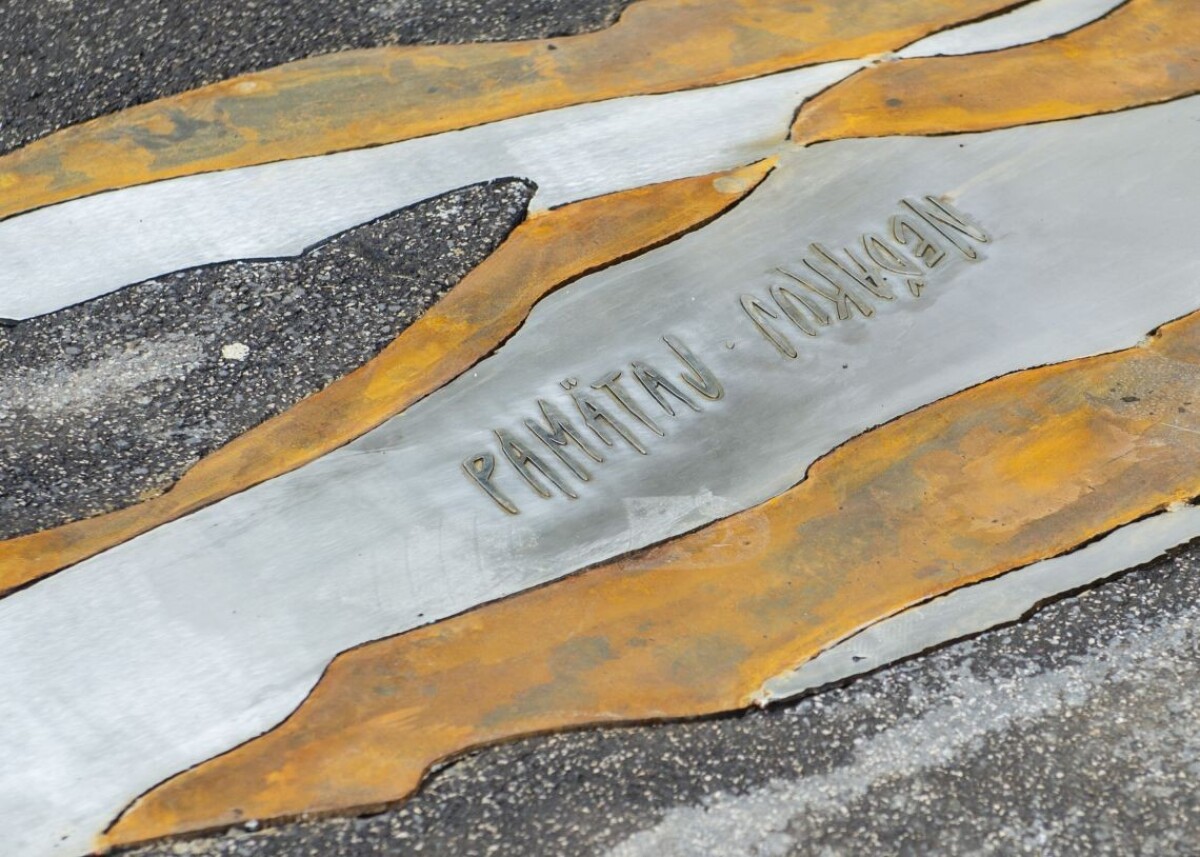 Pamätník Jána Kuciaka a Martiny Kušnírovej.