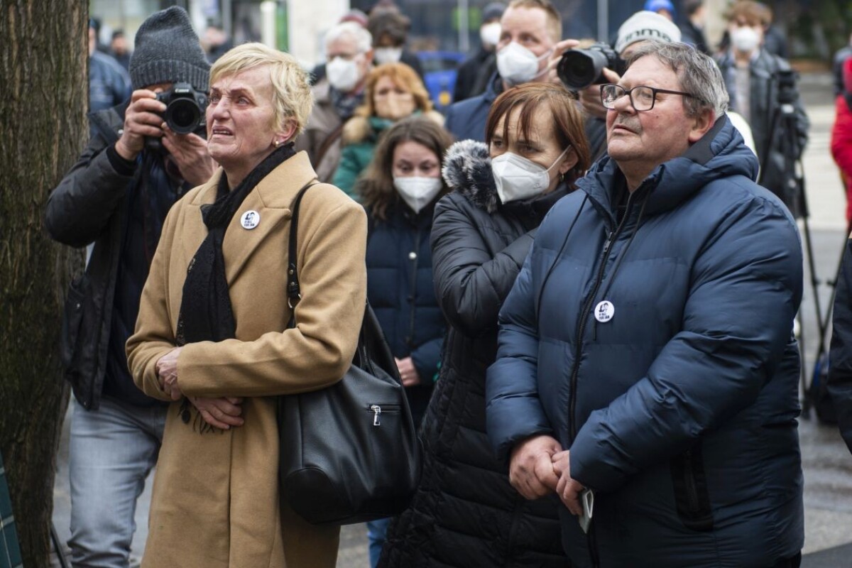 Pamätník Jána Kuciaka a Martiny Kušnírovej.