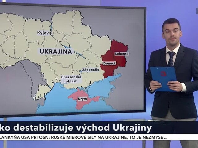 Ako to vyzerá na hraniciach Ukrajiny? Pozrite si mapu našich východných susedov