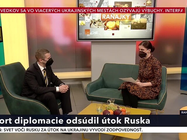 Ukrajina vyhlásila vojnový stav. Musíme reagovať najrýchlejšie, ako sa len dá, tvrdí štátny tajomník Klus