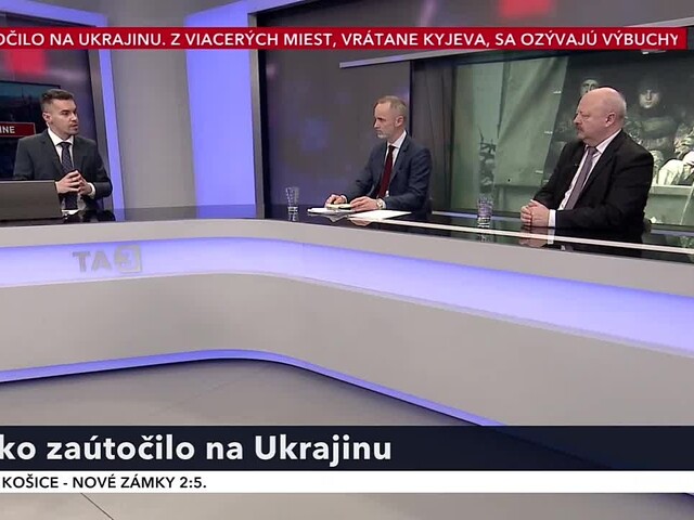 Rusko zaútočilo na Ukrajinu. Varovania tu boli od októbra, tvrdí Valášek