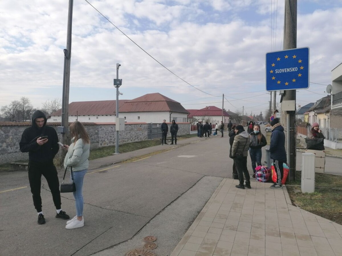 Situácia na hranici s Ukrajinou.