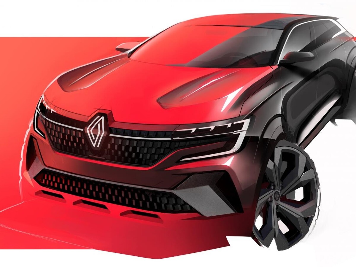 Renault zverejnil dizajnovú skicu nového modelu Austral