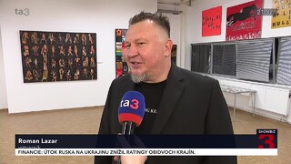 Výtvarník Roman Lazar má novú výstavu. Pozrite sa, čo ho inšpirovalo