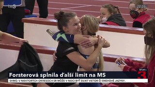 Forsterová získala až dve miestenky na blížiace sa halové majstrovstvá sveta v Belehrade