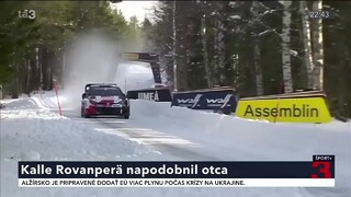 Fínsky automobilový jazdec Kalle Rovanperä vyhral Rely Švédska. Napodobnil tak svojho otca