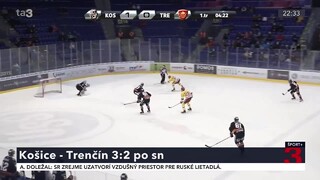 Košickí hokejisti zvíťazili nad Trenčínom. Rozhodnúť však museli až samostatné nájazdy