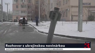 Už nie sme v šoku, šokovaní sme boli v roku 2014, povedala ukrajinská novinárka