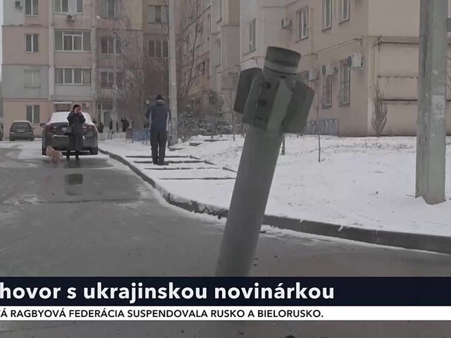 Už nie sme v šoku, šokovaní sme boli v roku 2014, povedala ukrajinská novinárka