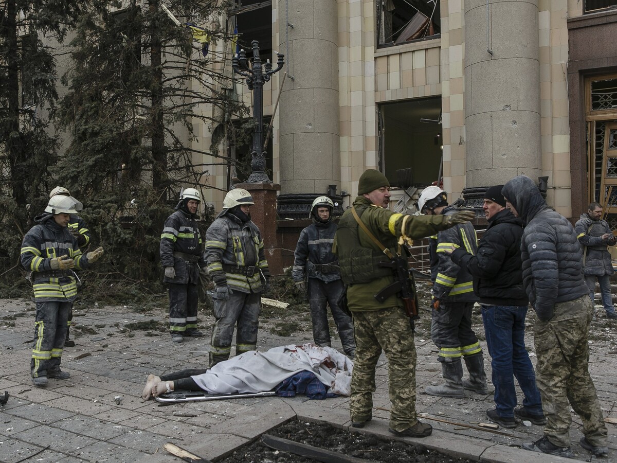 Charkov zasiahla kazetová munícia, myslia si experti