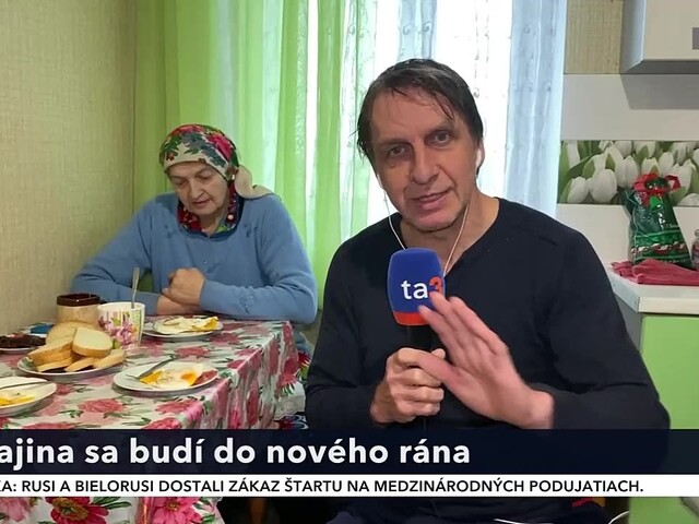 Štáb TA3 na Ukrajine: Ľudia sú veľmi ostražití. Dnešná noc v Kyjeve bola pokojnejšia