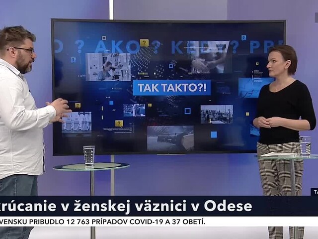 Nakrúcanie v ženskej väznici v Odese