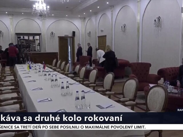 Návrhy mierovej dohody medzi Kyjevom a Moskvou pokročili. Mali by byť pripravené na rokovanie medzi prezidentmi