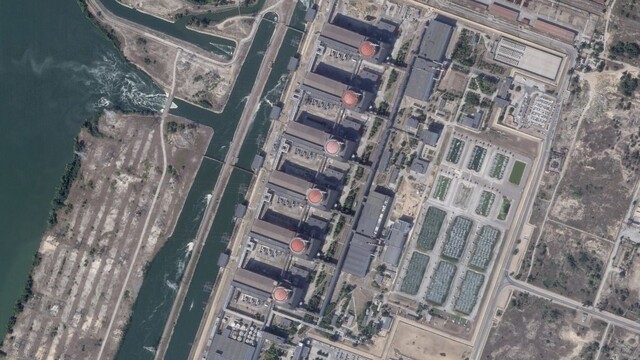 Záporožská elektráreň.