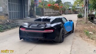 Vietnamec si svojpomocne postavil repliku Bugatti Chiron