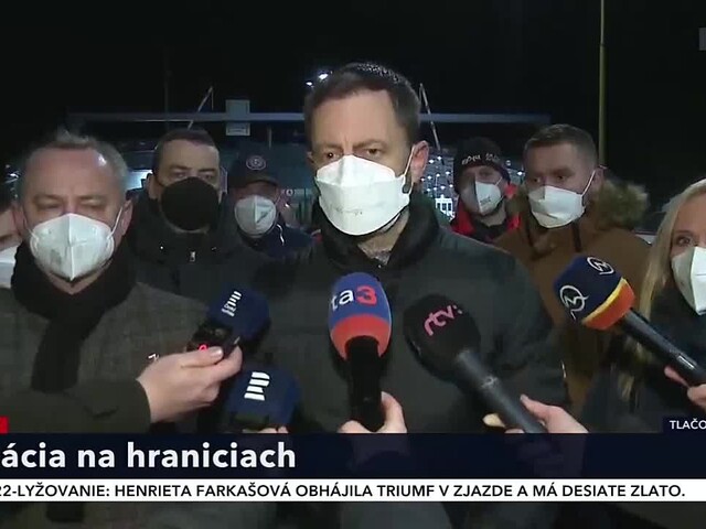 TB premiéra E. Hegera o situácii na hraniciach