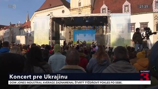 Organizátori festivalu Pohoda zorganizovali koncert pre Ukrajinu