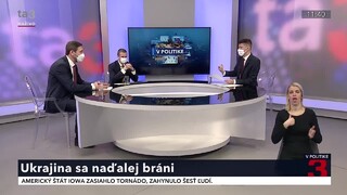 Blanár vníma rozširovanie NATO ako jednu z príčin vojny, podľa Klusa šíri opozícia nezmysly