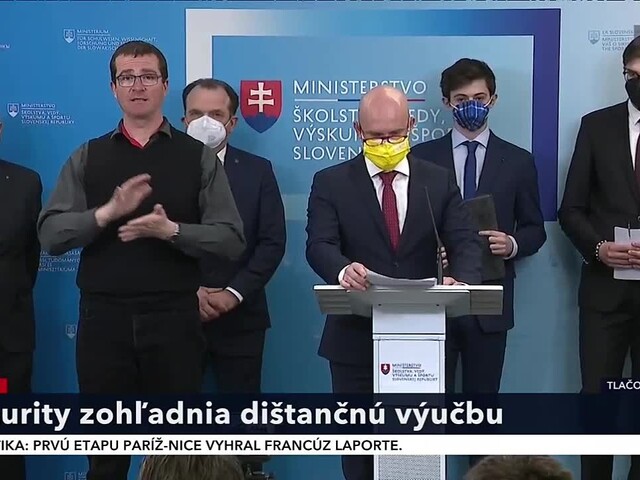 TB ministra školstva B. Gröhlinga o priebehu tohtoročných maturít