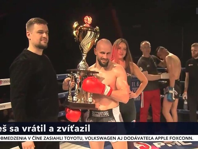 Paleš sa opäť predstavil na domácej scéne. V Žiline sa mu podarila jednoznačná výhra