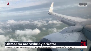 Slovenský vzdušný priestor môže byť v súvislosti s vojnou na Ukrajine pre civilistov obmedzený