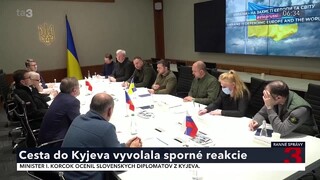 Návšteva premiérov Česka, Poľska a Slovinska v ostreľovanom Kyjeve vzbudila rozporuplné reakcie