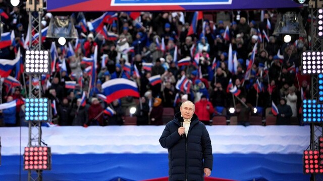 Na snímke ruský prezident Vladimir Putin.