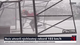 Holanďan Nuis utvoril nový rekord v korčuľovaní, dosiahol rýchlosť 103 kilometrov za hodinu