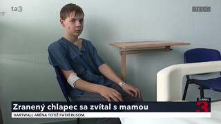 Šťastný koniec pre ukrajinského chlapca. Po náročnej operácii v Bratislave sa zvítal so svojou mamou