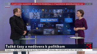 Ťažké časy a nedôvera k politikom