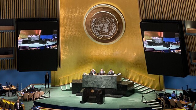 Valné zhromaždenie OSN schválilo historickú klimatickú rezolúciu