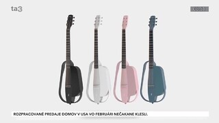 Cestovná gitara so zvukovým systémom, efektmi a Bluetooth reproduktorom