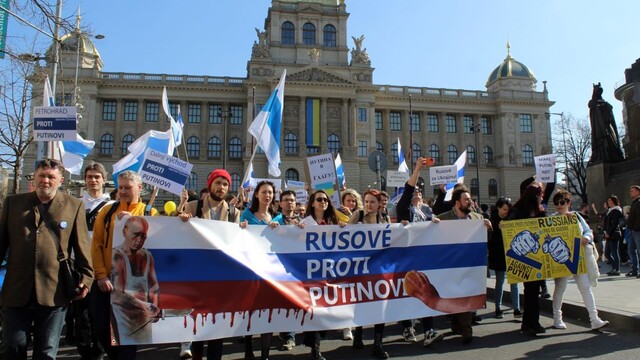 Protest v Česku.