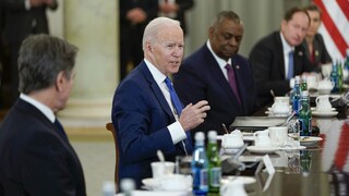 Svet sa podľa Bidena musí pripraviť na dlhý boj. Stojíme pri vás, uistil Ukrajinu