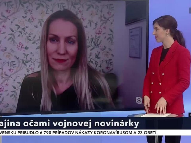 Ukrajina očami vojnovej novinárky: Na sirény si časom zvyknete, niektorí ich však začali ignorovať