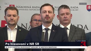 TB predstaviteľov OĽANO po odvolávaní ministra vnútra R. Mikulca