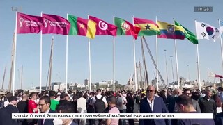 V Katare vyvesili vlajky účastníkov majstrovstiev sveta. Šampionát sa bude konať na konci roka 2022