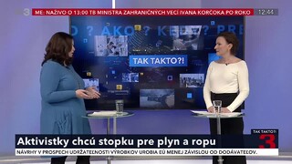 Aktivistky chcú stopku pre plyn a ropu