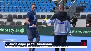 Slováci spoznali súpera v dueli I. svetovej skupiny Davisovho pohára, víťaz bude bojovať o postup na finálový turnaj