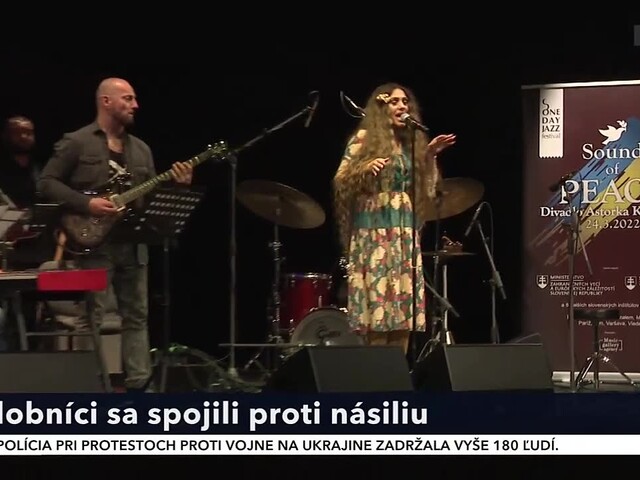 Nie sme ľahostajní, potrebujeme sa vyjadriť, hovorí Valihora o Sound of Peace